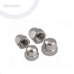 Dome Nuts, Steel Stainless