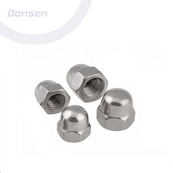 Fixed Competitive Price Flat Washers -
 Factory source Din1587 Brass Hex Dome Welded Cap Nut – Donsen