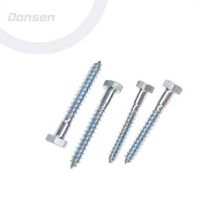 Cheap PriceList for Plastic Wall Plugs - Hex Head Wood Screws (Coachscrews )DIN571 – Donsen