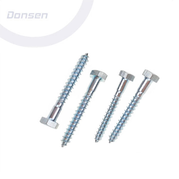 Wholesale Price Self-Drilling Screws -
 Hex Head Wood Screws (Coachscrews )DIN571 – Donsen