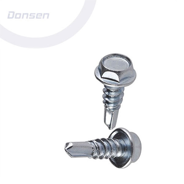 China New ProductLong Nuts -
 Hexagon Head with Collar Self Drilling Screws – Donsen