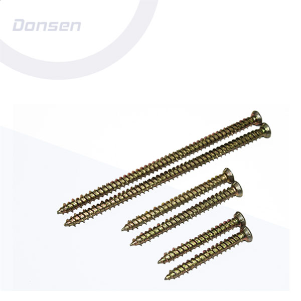 Factory Promotional Wedge Anchors - Torx Ribbed Csk Masonry Screws(Concrete) – Donsen