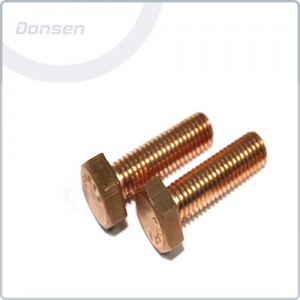 Tambaga Hexagon Kepala Setscrews