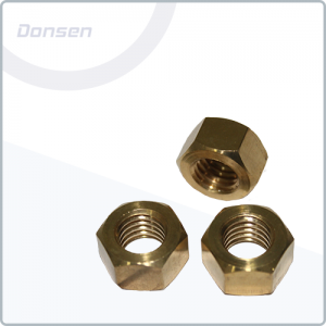 Discount wholesale Nylon Toggle Anchors - Brass Full Hexagon Nuts – Donsen