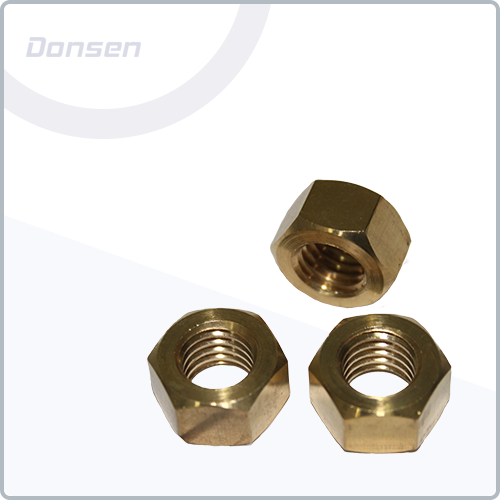 Wholesale Price China Hex Coupling Nuts -
 Brass Full Hexagon Nuts – Donsen