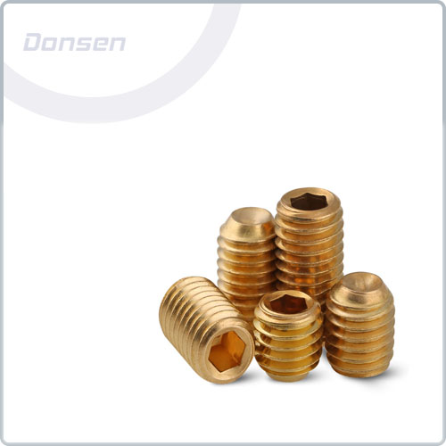 OEM/ODM Manufacturer Plastic Anchors -
 Brass Hexagon Socket Setscrews – Donsen