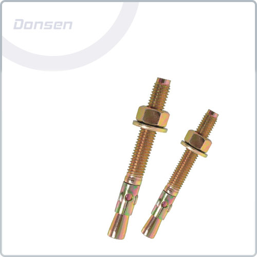 OEM/ODM Manufacturer Copper Nuts - Through Bolt Zinc&Yellow – Donsen Featured Image