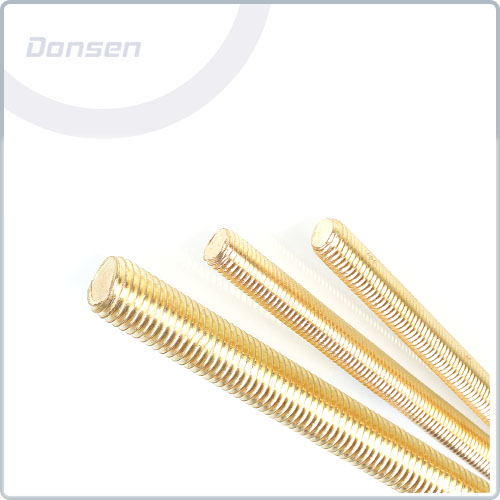 OEM manufacturer Special Fasteners - Brass Allthread – Donsen